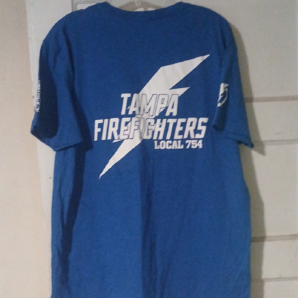 Next Level Apparel Blue Short Sleeve Tee - Picture 3 of 6